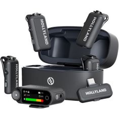 Hollyland | LARK MAX 2 Combo 4-Person Wireless Microphone System