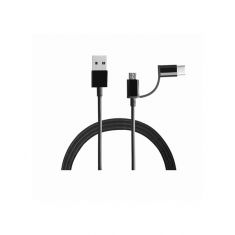 Xiaomi | Mi 2-in-1 USB Cable | (Micro USB to Type C) 100cm