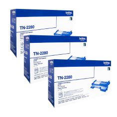 Brother | TN-2280 | Toner | Bundle Set Of 3