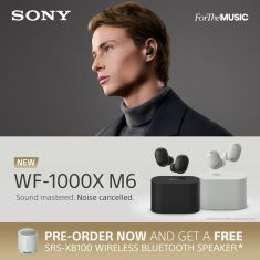 Sony | WF-1000XM6 Wireless Noise Cancelling Earbuds | Pre Order
