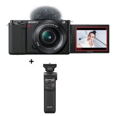 Sony | ZVE10 Vlog Camera + Wireless Grip