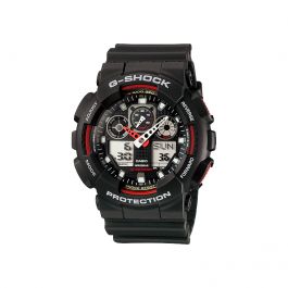 G Shock Watch GA 100 1A Red